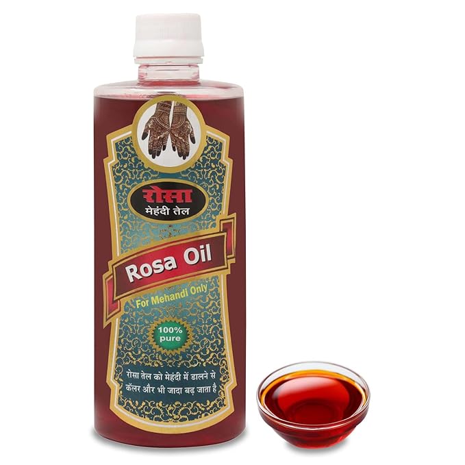 Afrin Henna Mahendi Rosa Oil For Making Mahendi cones - 200 ml - Price in  India, Buy Afrin Henna Mahendi Rosa Oil For Making Mahendi cones - 200 ml  Online In India,